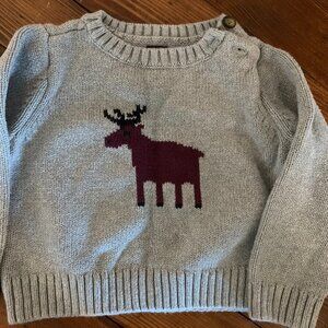 Tea Collection Moose Sweater